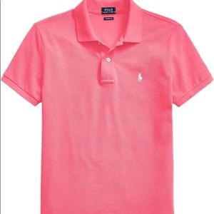 Women’s POLO Ralph Lauren Classic Fit Collared Short Sleeve Shirt Size Medium